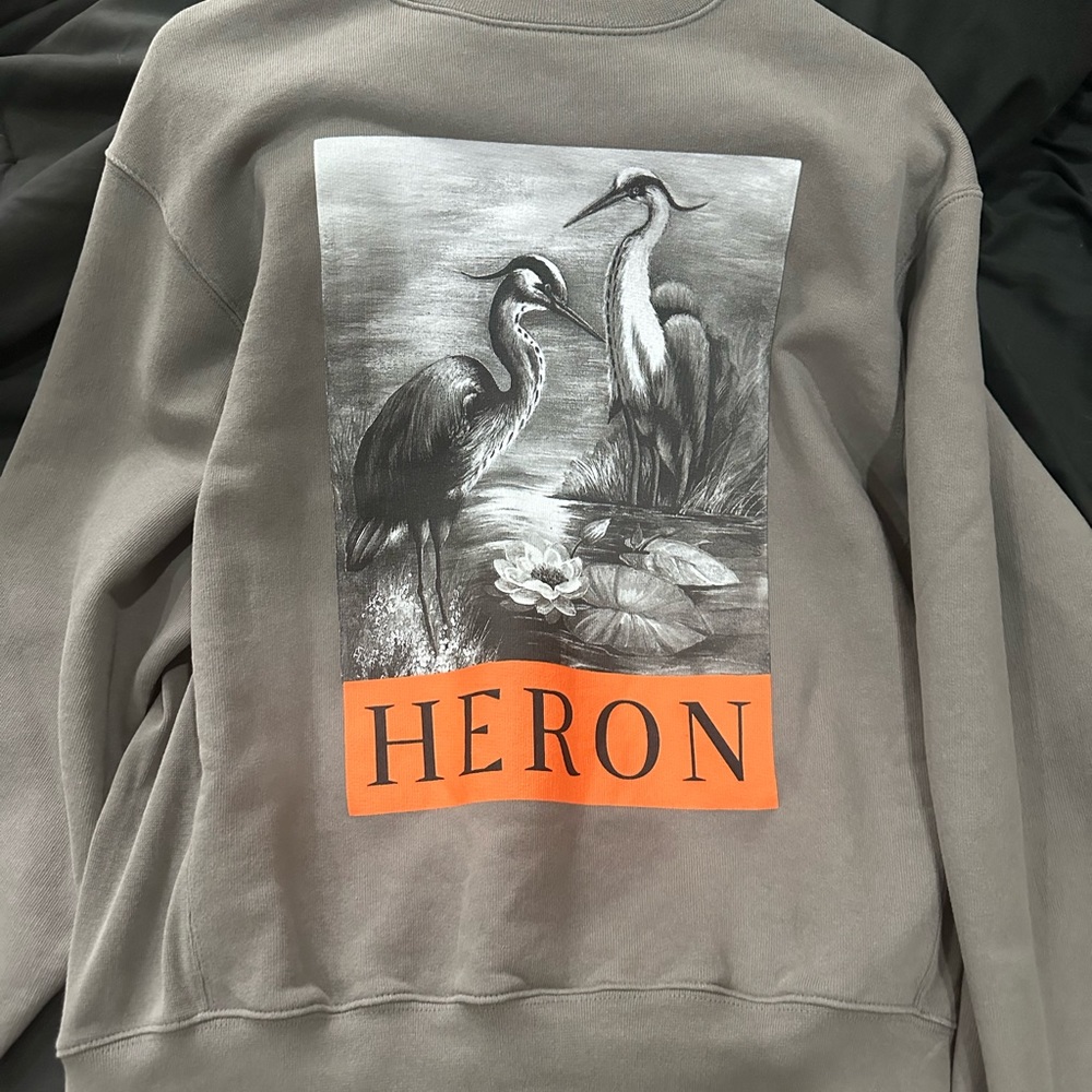 Heron Preston Grey Crewneck